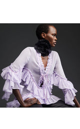 The Daphne Silk Blouse Tops Atelier UNTTLD