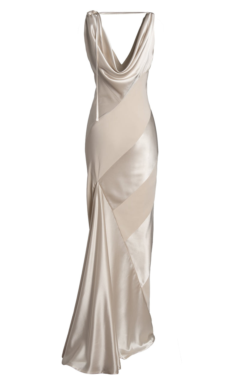 The Zora Satin Gown Dresses Atelier UNTTLD