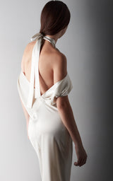 The Nudo Satin Gown Dresses Atelier UNTTLD