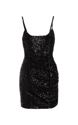 The Tina Sequined Mini Slip Dress Dresses Atelier UNTTLD