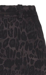 LEOPARD JACQUARD PENCIL SKIRT Skirts Atelier UNTTLD