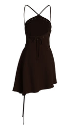 The Dania Laced Mini Slip Dress Dresses Atelier UNTTLD